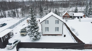 Колено 45˚ для водосточной трубы LUX, пломбир - 3