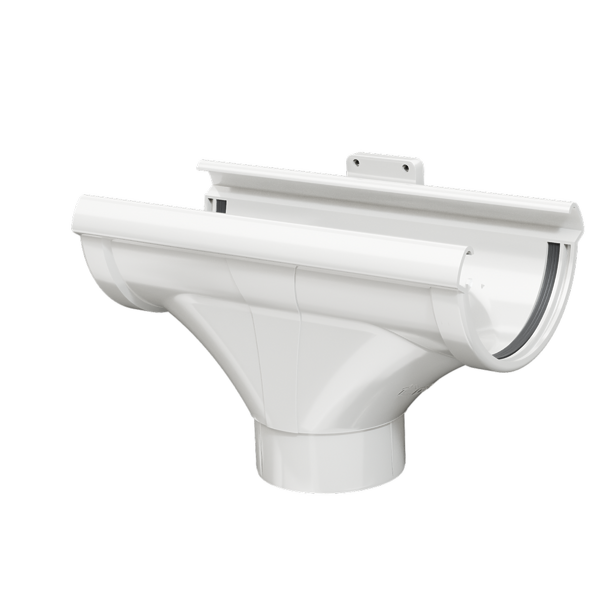 Водосточная воронка Люкс (Lux), пломбир - 1