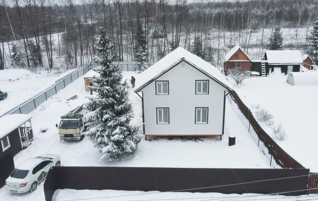 Колено 45˚ для водосточной трубы LUX, пломбир - 90
