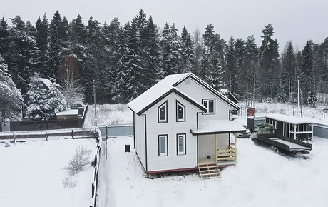 Колено 45˚ для водосточной трубы LUX, пломбир - 89
